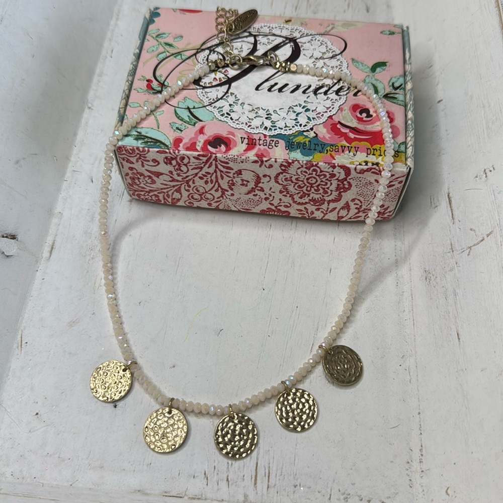 Plunder‎ Design Vintage Necklace Beaded